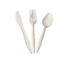 Biodegradable PSM cutlery disposable PSM 7 inch fork